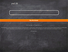 Tablet Screenshot of pmf.dk